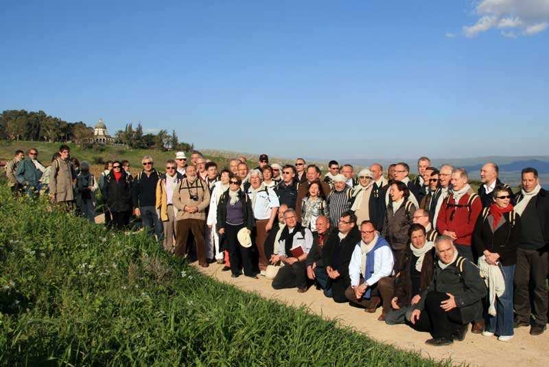 Les directeurs diocésains de l’Enseignement catholique en Terre Sainte