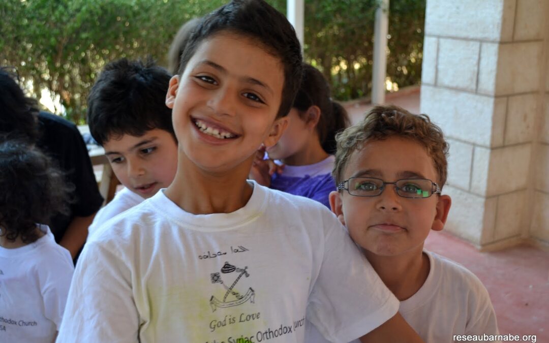 Premier camp d’été d’initiation au français à l’école Saint-Ephrem de Beit Jala