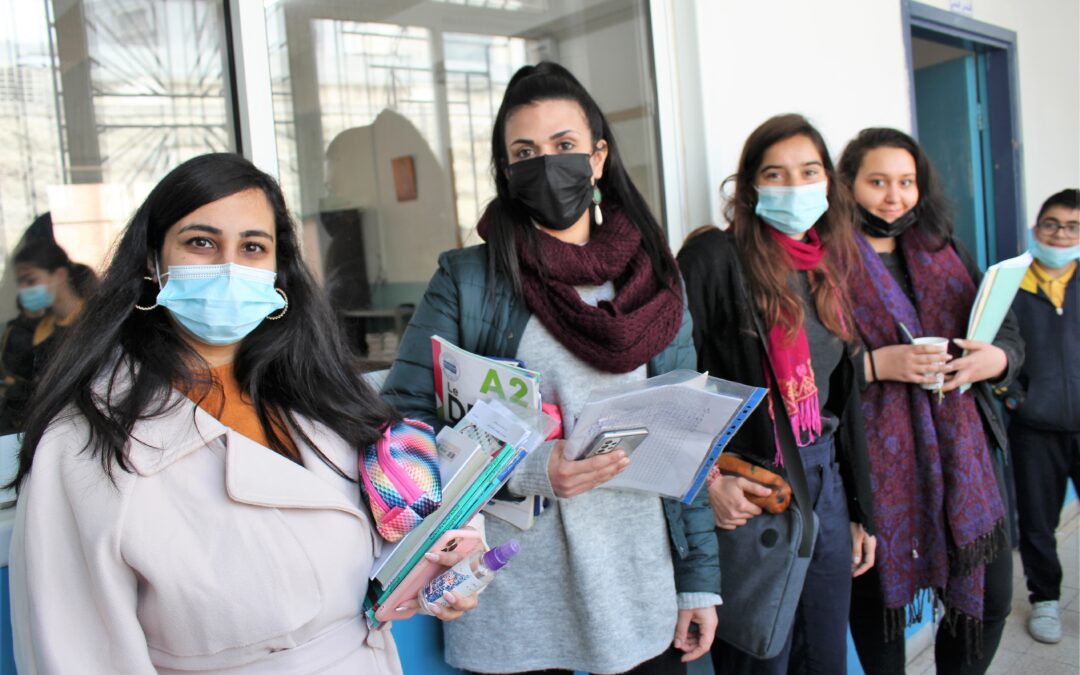 Visite à l’école melkite de Ramallah