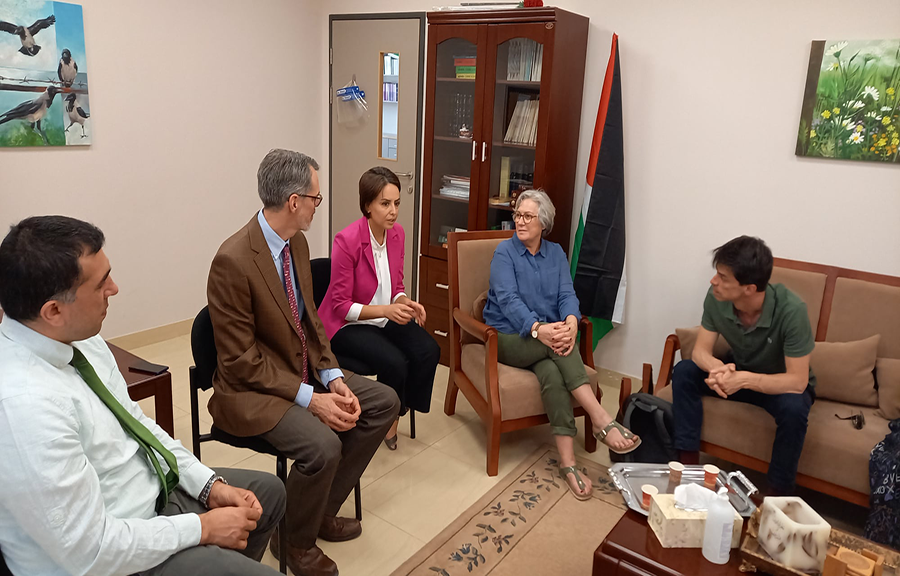 Visite d’une académie à Beit Sahour