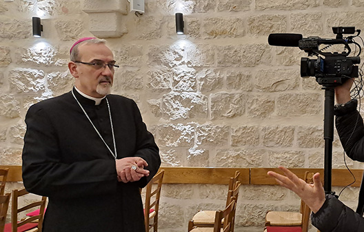 Le Patriarche latin de Jérusalem évoque l’importance des échanges scolaires avec la France